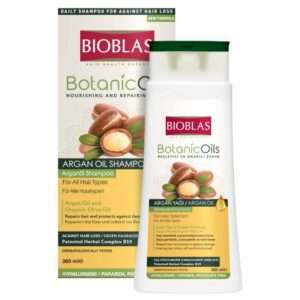 Bioblas Botanic Oils Arganowy Szampon odżywczy przeciw wypadaniu włosów, 360 ml, (12szt/Paczka )