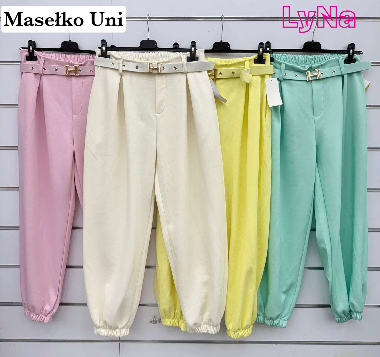 Spodnie  Damskie wloska  , Size uni, paczka  6szt ,mix kolor