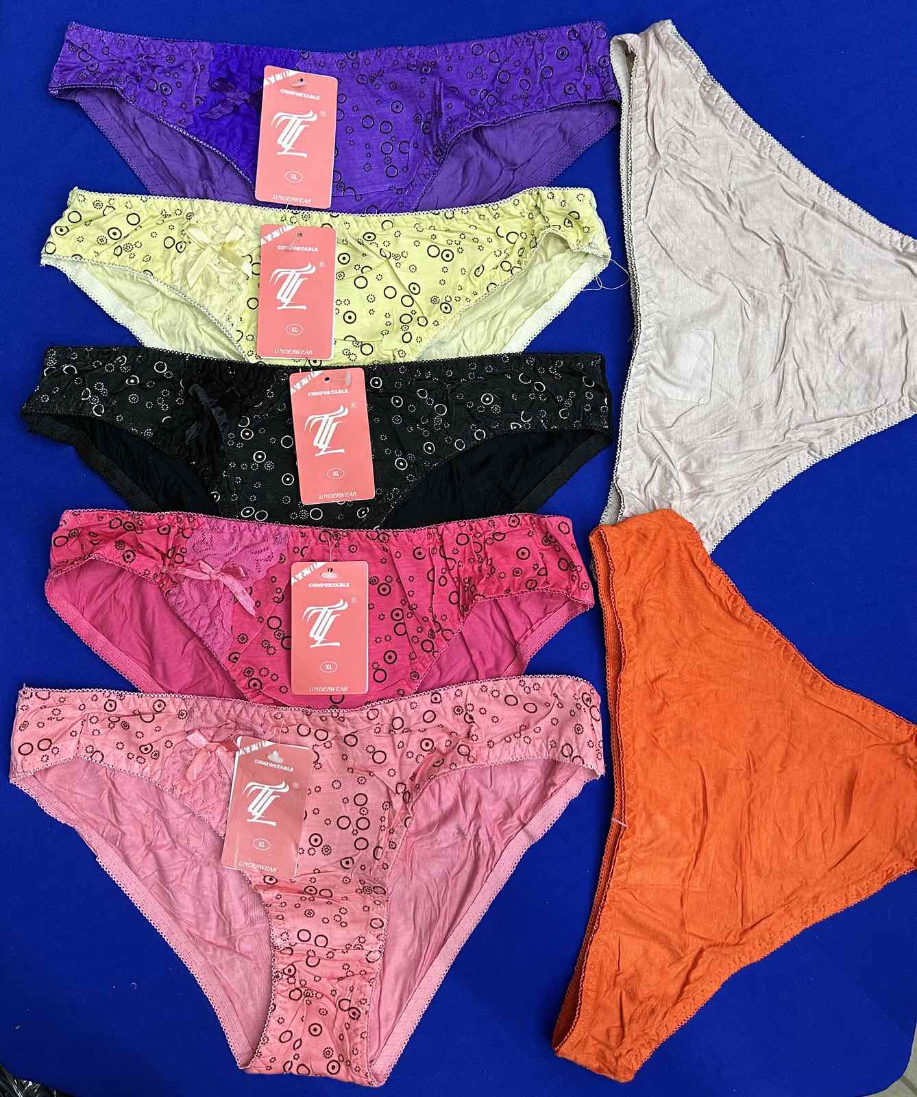 Majtki damskie,size m-xl, paczka 24szt ,mix kolor