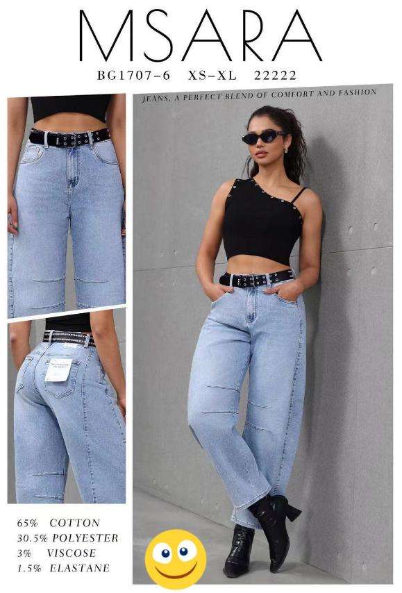 Jeansy  damskie, Size xs-xl, paczka  10szt ,1kolor