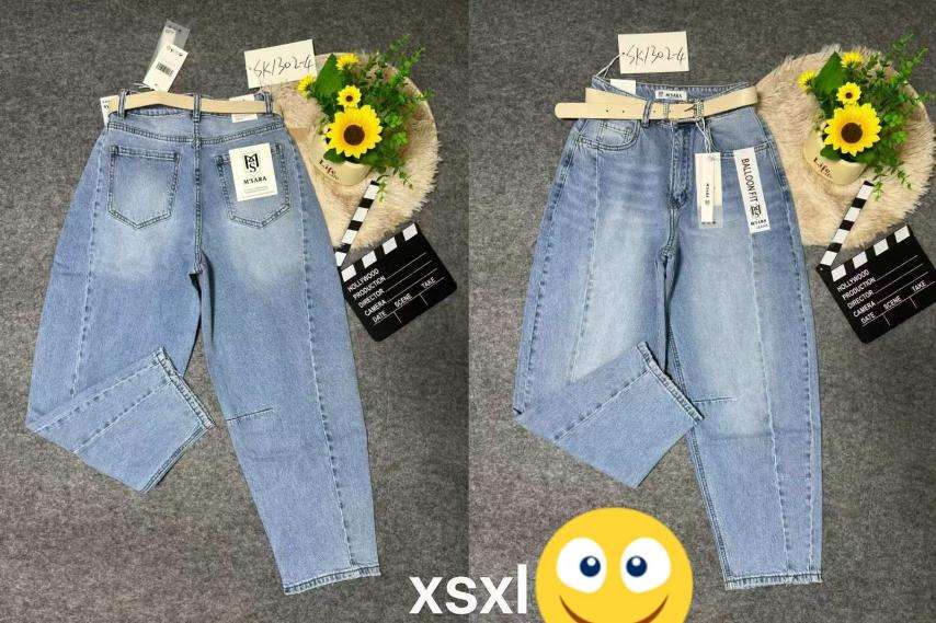 Jeansy  damskie, Size xs-xl, paczka  10szt ,1kolor