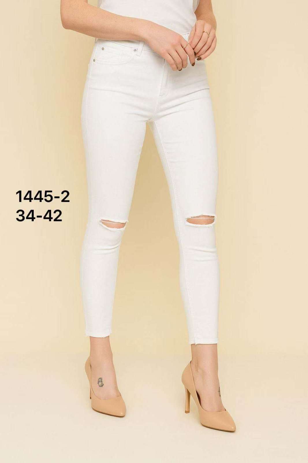 Jeansy  damskie, Size34-42, paczka  10szt ,1kolor