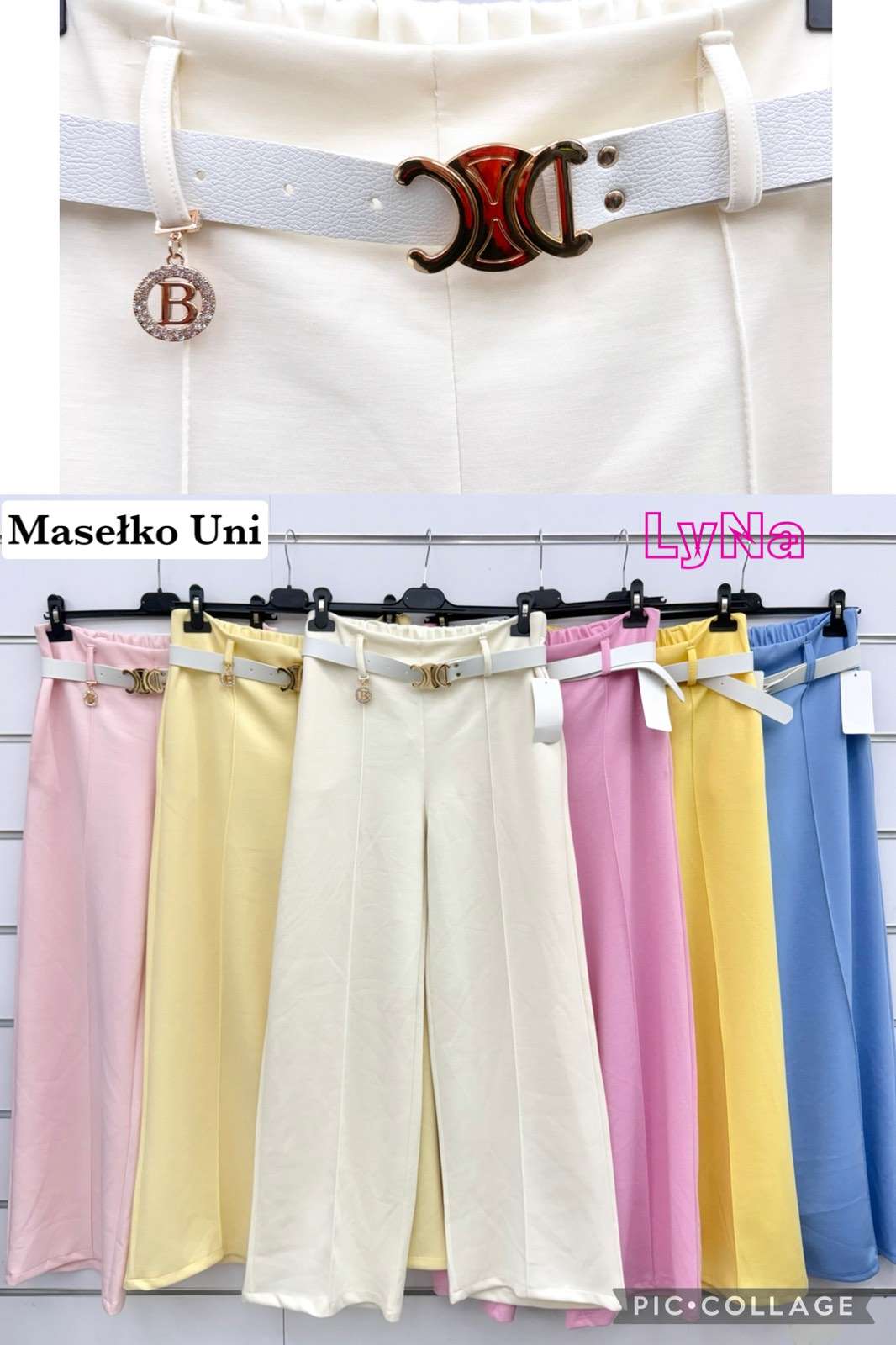 Spodnie  Damskie wloska  , Size uni, paczka  6szt ,mix kolor