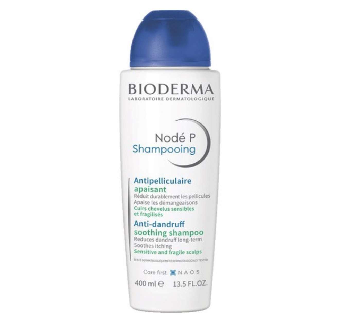 Bioderma Nodé P – Szampon przeciwłupieżowy kojący (400 ml) (12szt/Paczka )