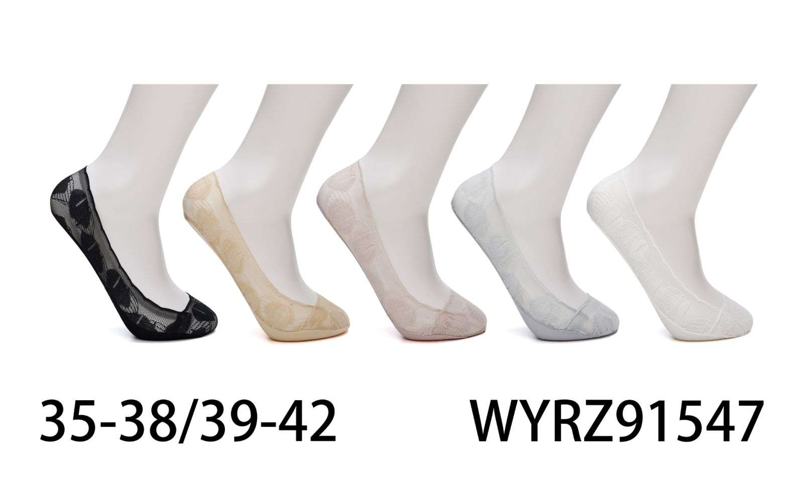 stopkie damskie.size: 35-42, (40par/paczka)