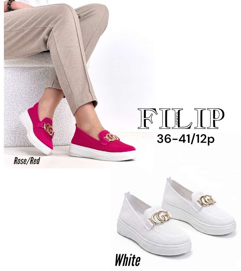 Buty Mokasyny Damskie (36-41, 12par)