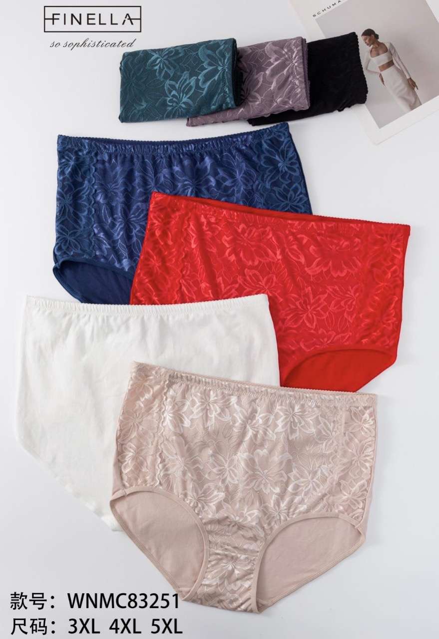 Majtki damskie,size 3xl-5xl, paczka 24szt ,mix kolor