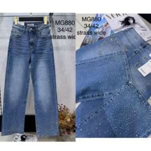 Jeansy  damskie,size 34-42, paczka 10szt ,1kolor