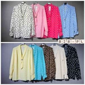 Bluzki  Damskie wloska  , Size uni, paczka  6szt ,mix kolor