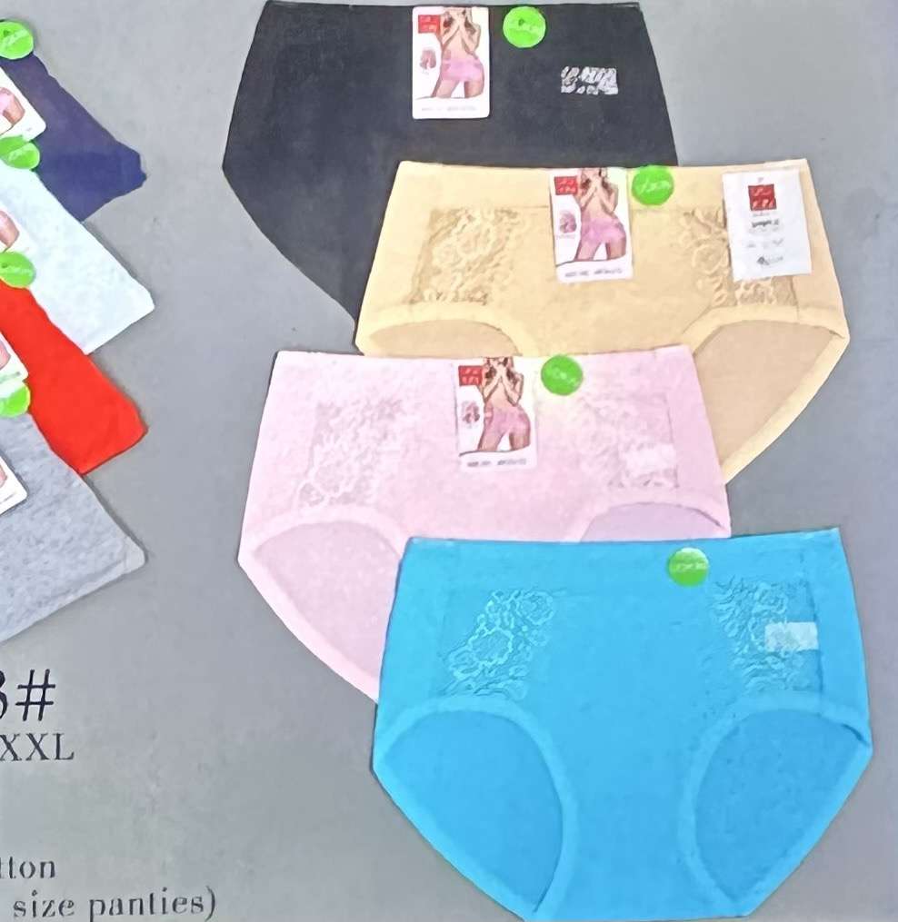 Majtki damskie,size 2xl, paczka 24szt ,mix kolor