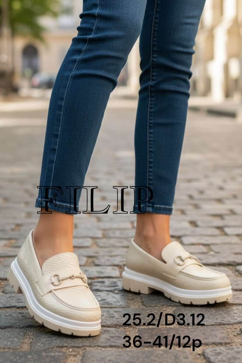 Buty Mokasyny Damskie (36-41, 12par)