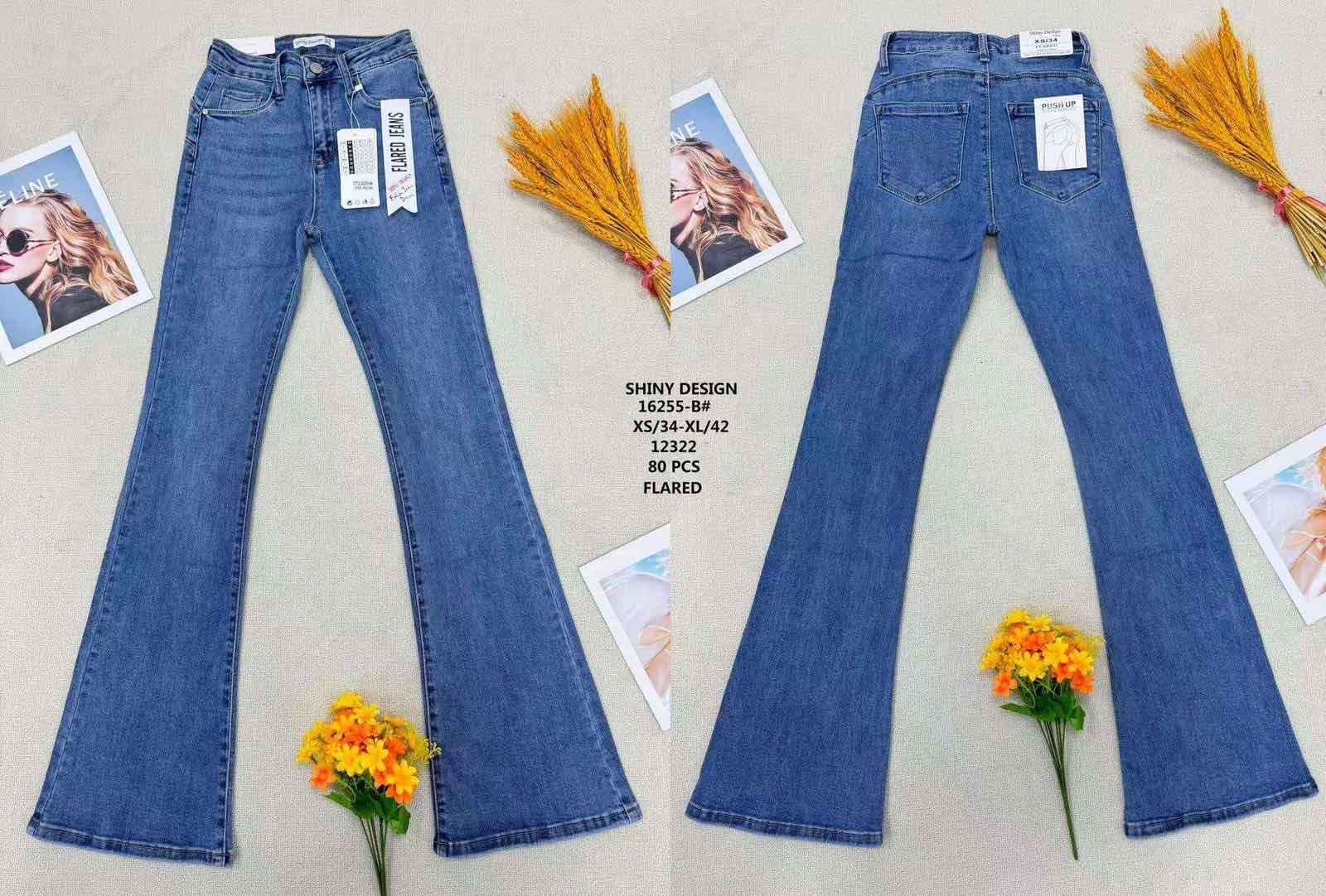 Jeansy  damskie,size xs-xl, paczka 10szt ,1kolor