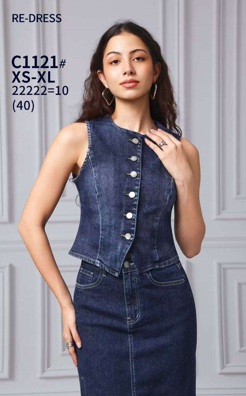 Kamizelki damskie, Size xs-xl, paczka  10szt ,1kolor