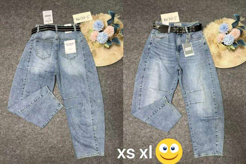 Jeansy damskie, Size xs-xl, paczka  10szt ,1kolor