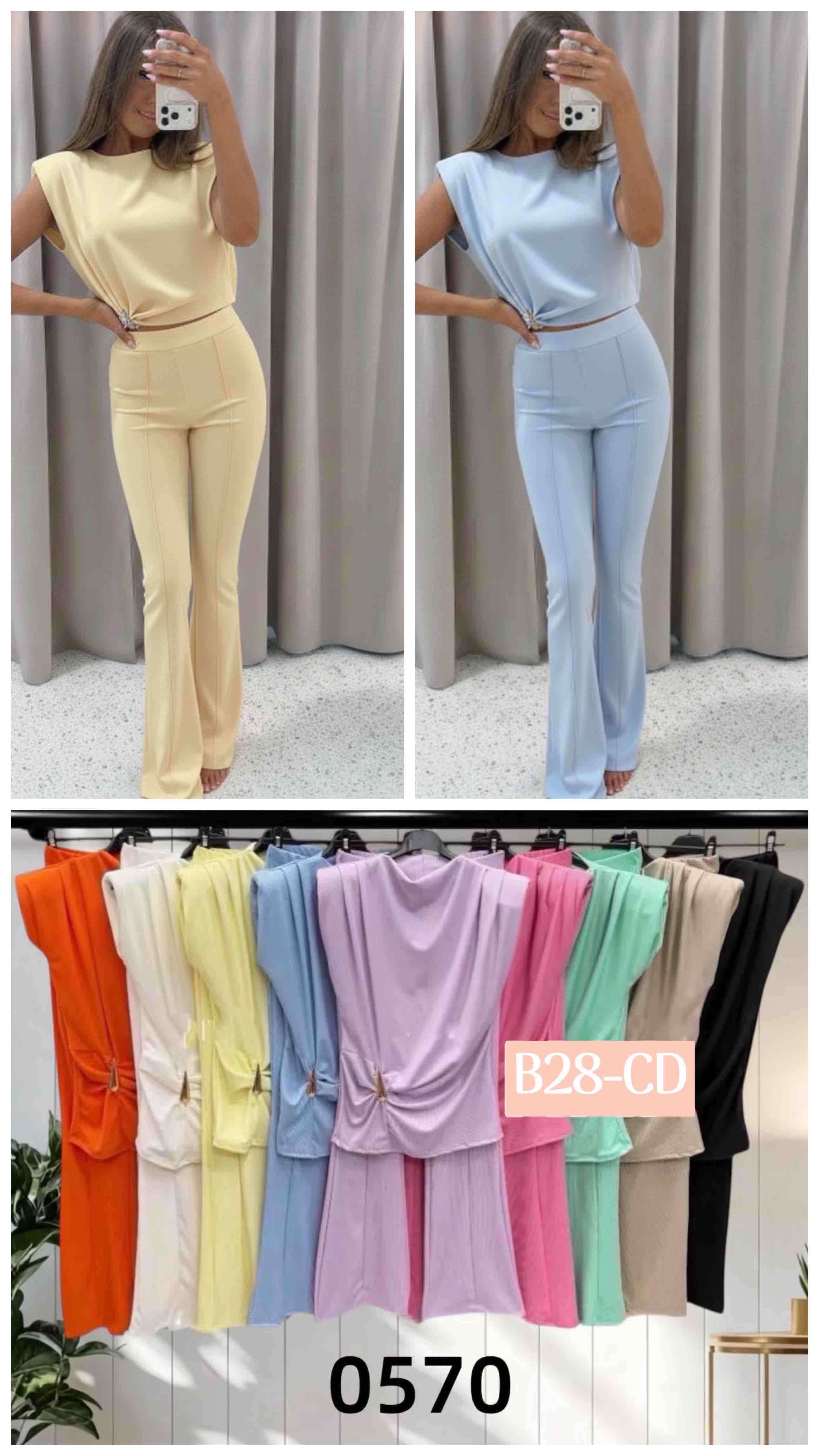 Komplety  Damskie  WŁOSKA  , Size uni, paczka  6szt ,mix kolor