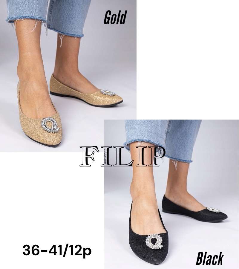 Buty Baleriny Damskie (36-41, 12par)