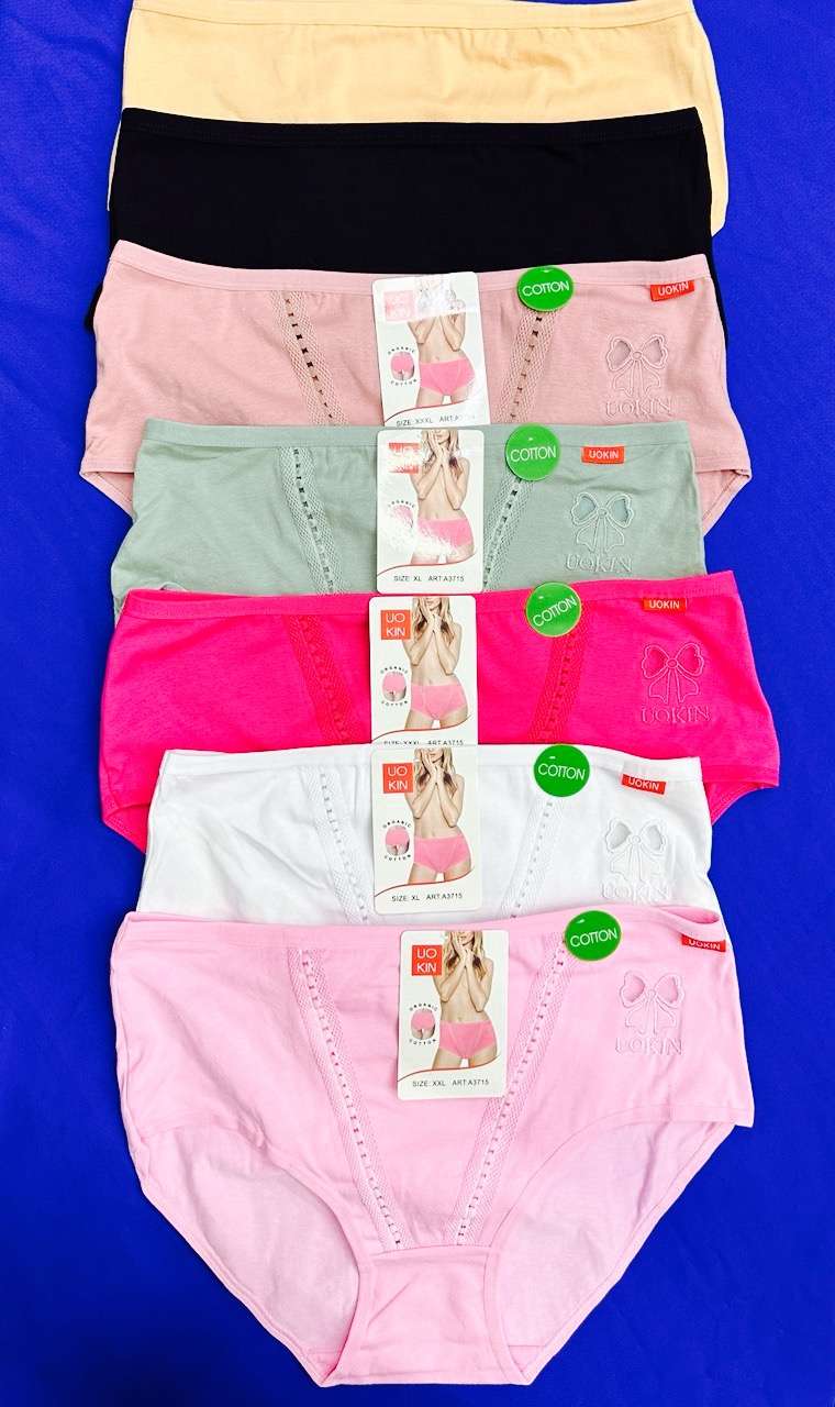 Majtki damskie,size m-3xl, paczka 24szt ,mix kolor