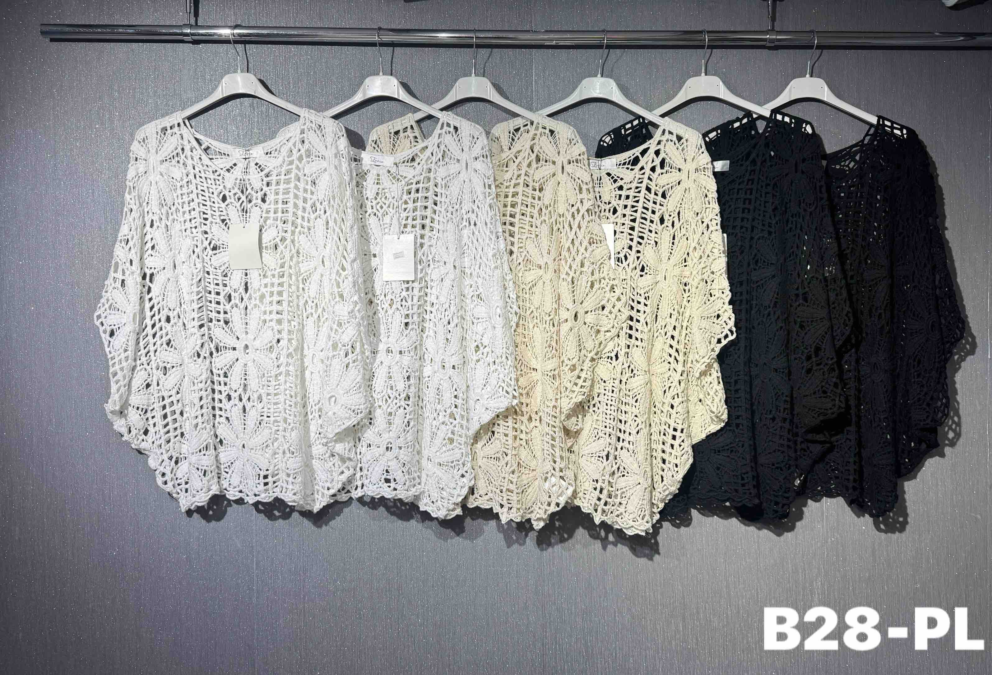 Swetry Damskie  WŁOSKA  , Size uni, paczka  6szt ,mix kolor