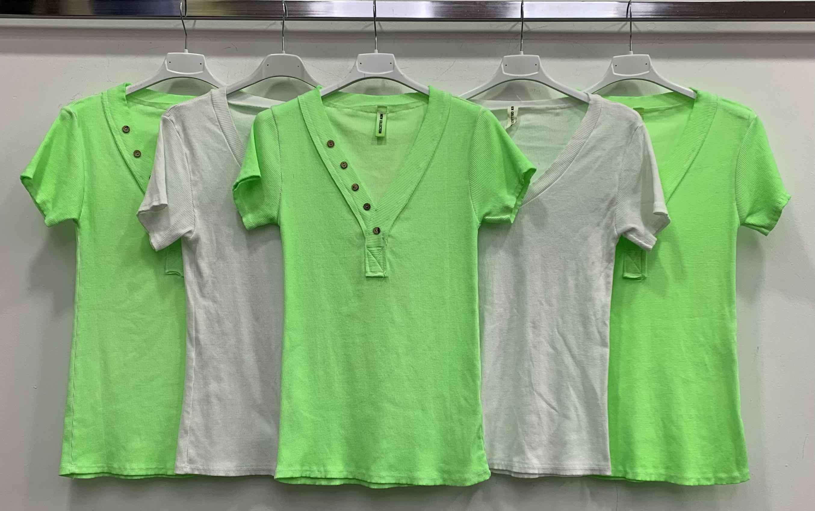 Bluzki  Damskie  , Size uni, paczka  6szt ,mix kolor