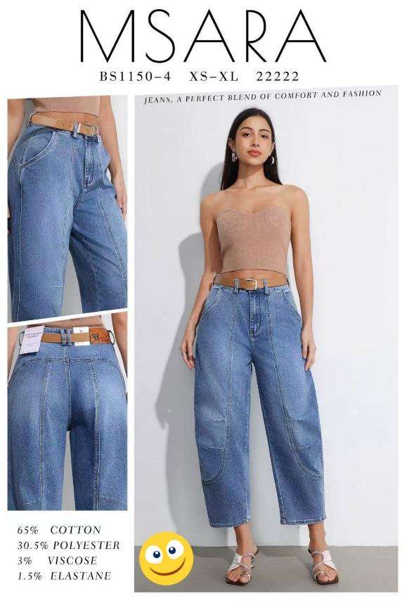 Jeansy  damskie, Size xs-xl, paczka  10szt ,1kolor