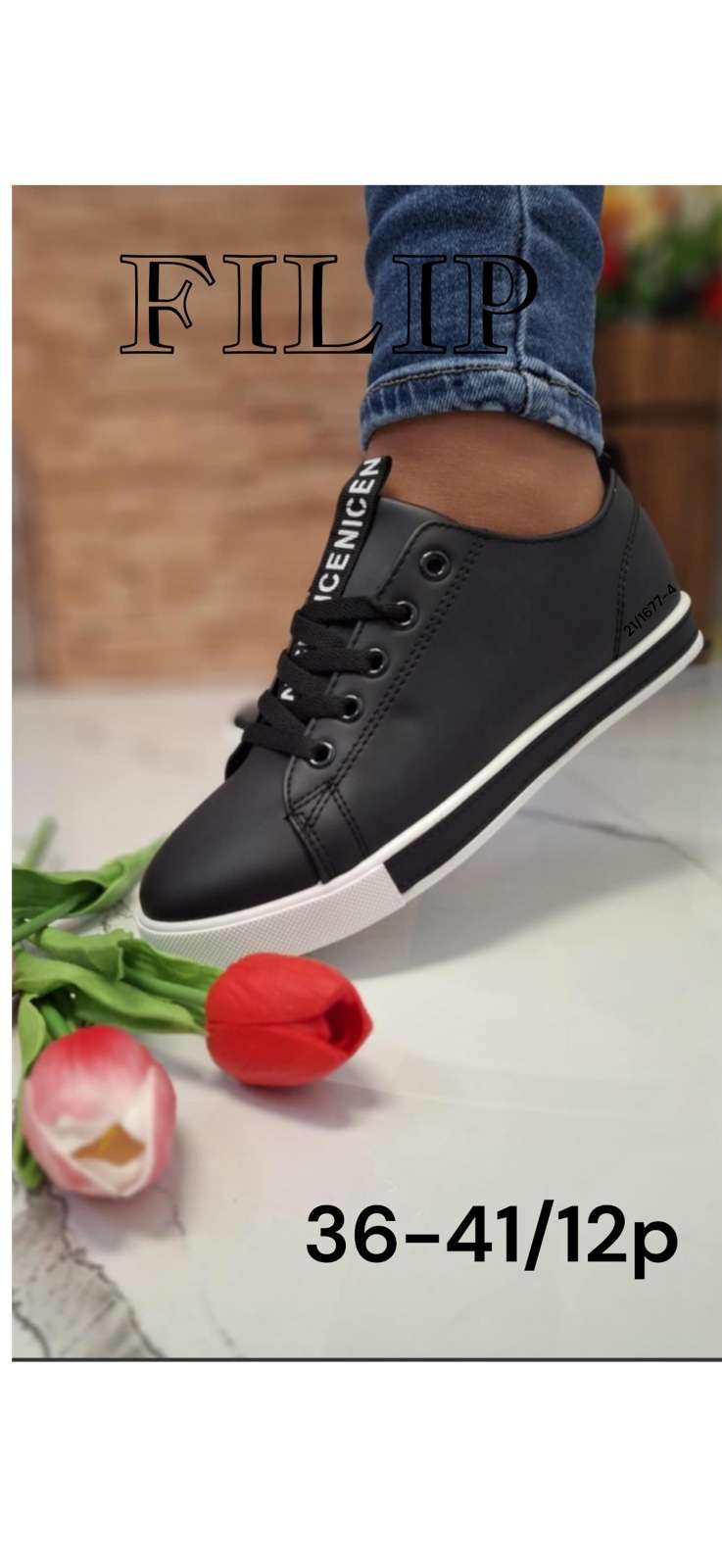 Buty Sportowe Damskie (36-41, 12par)