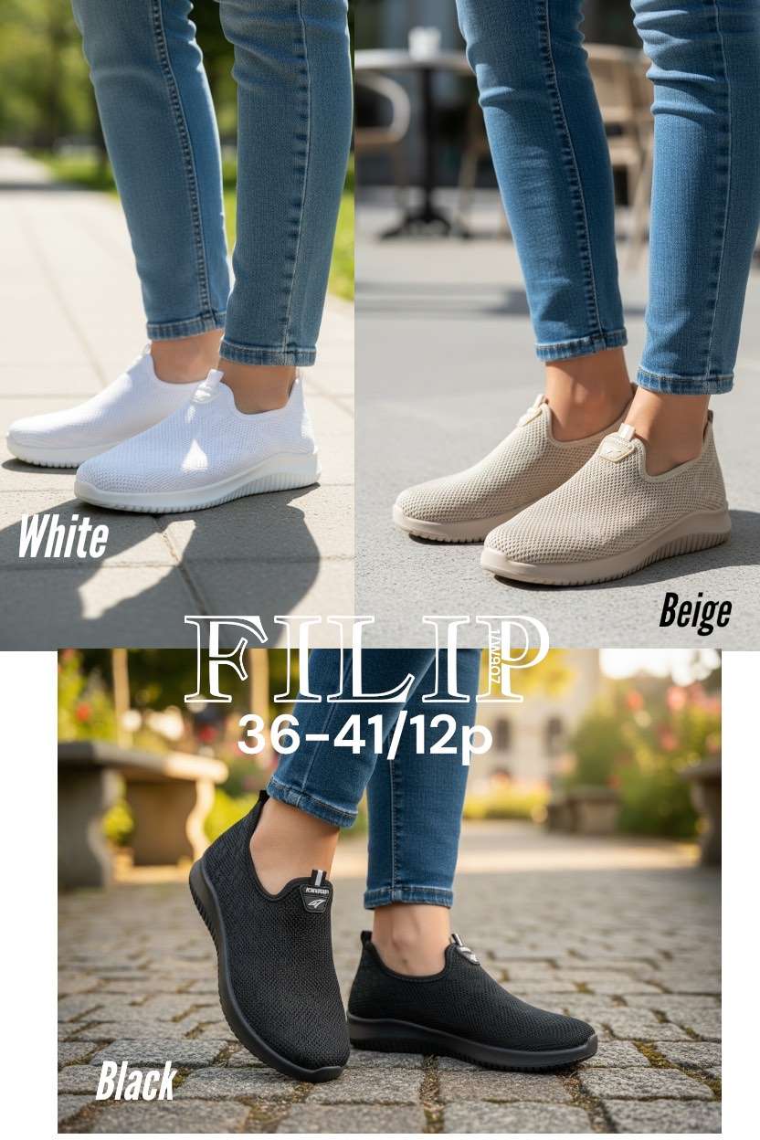 Buty  Półbuty Damskie (36-41, 12par)