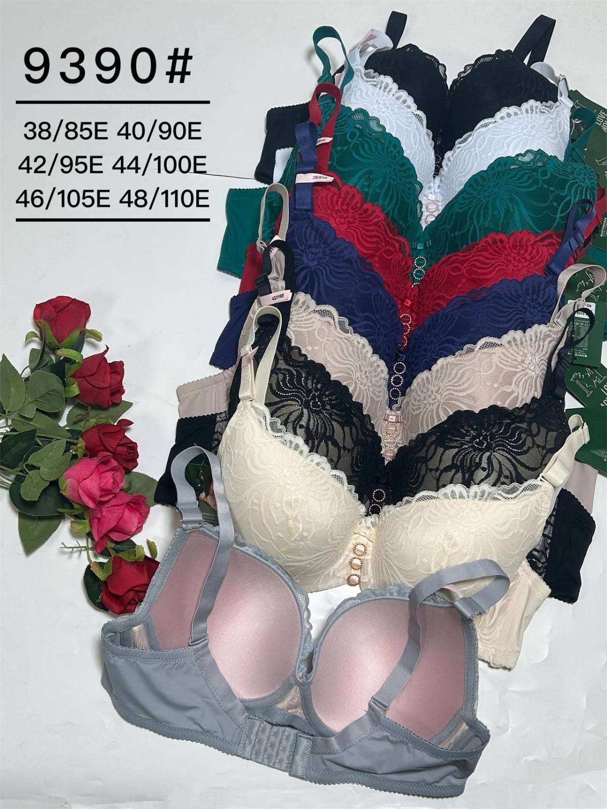 Biustonosz E damskie,size 38-48, paczka 6szt ,1kolor