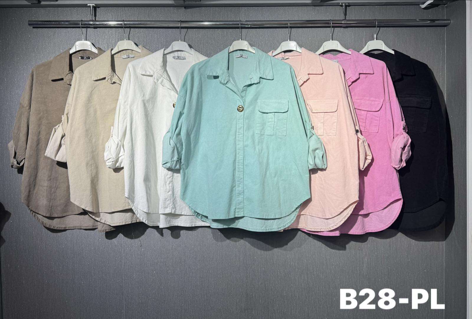 Koszule  Damskie wloska  , Size uni, paczka  6szt ,mix kolor