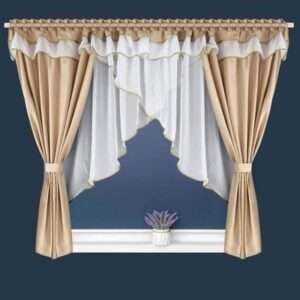 Firany Rozmiar: 150x400cm paczka 6szt ,1kolor