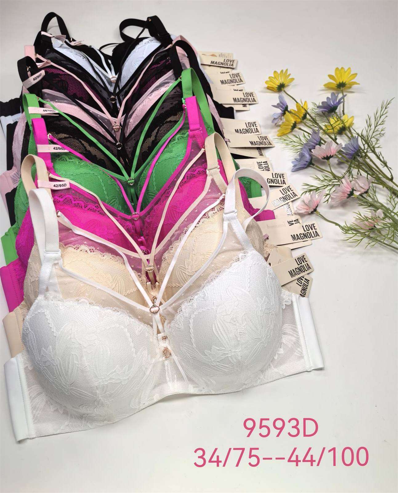 Biustonosz D damskie,size 34-44, paczka 6szt ,1kolor