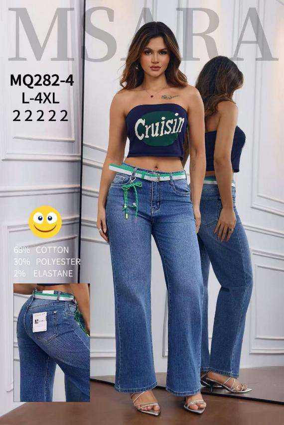 Jeansy damskie, Size l-4xl, paczka  10szt ,1kolor