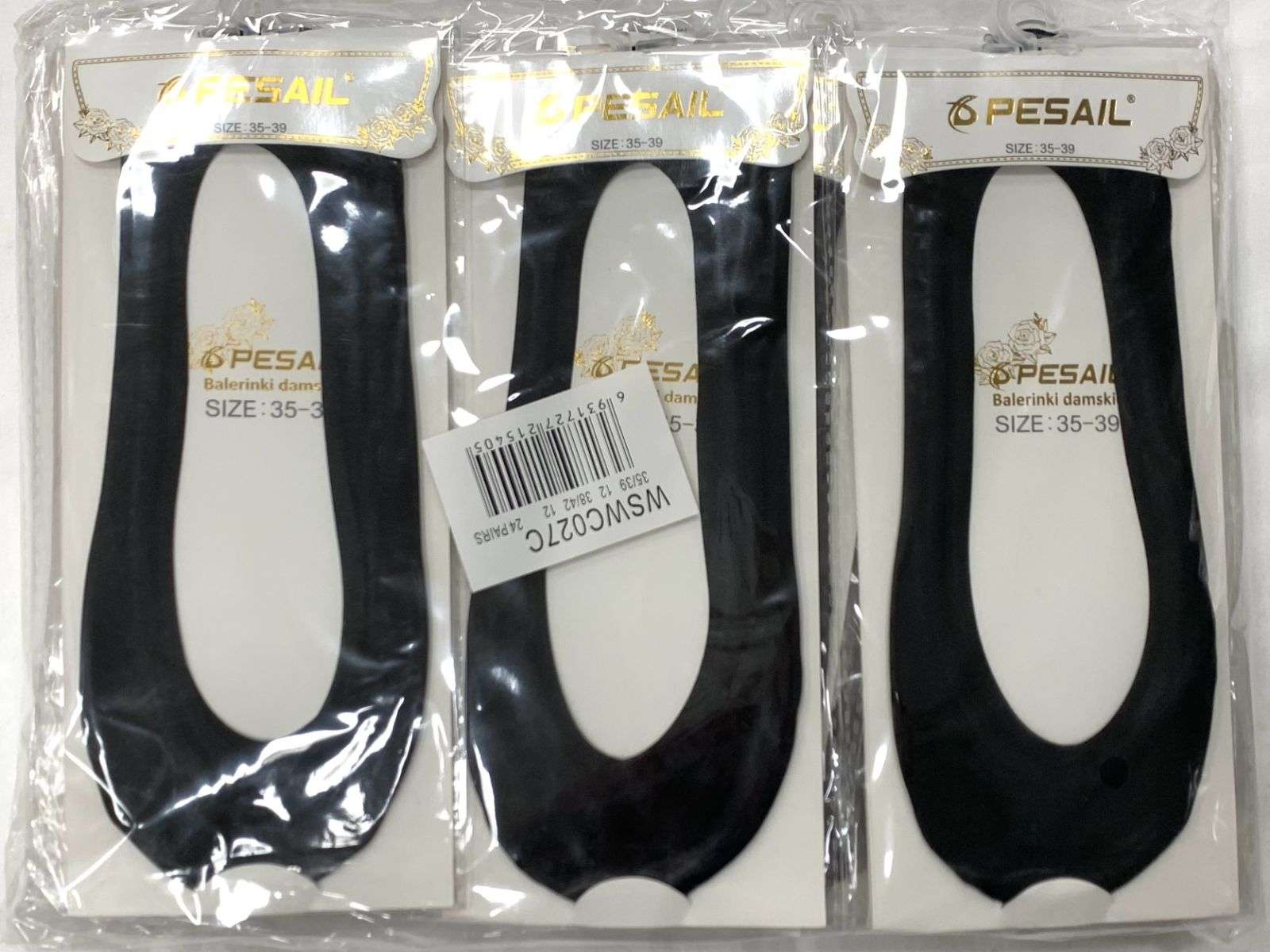 stopkie damskie.size: 35-42, (40par/paczka)