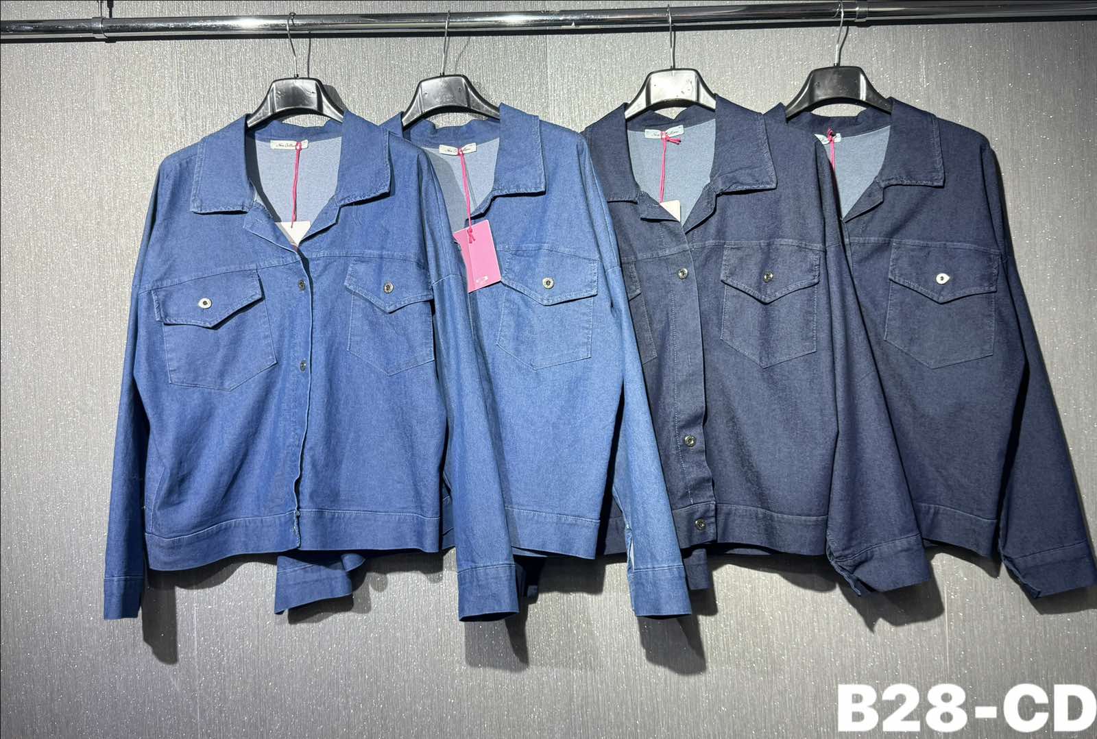 Koszule  Damskie  WŁOSKA  , Size uni, paczka  6szt ,mix kolor