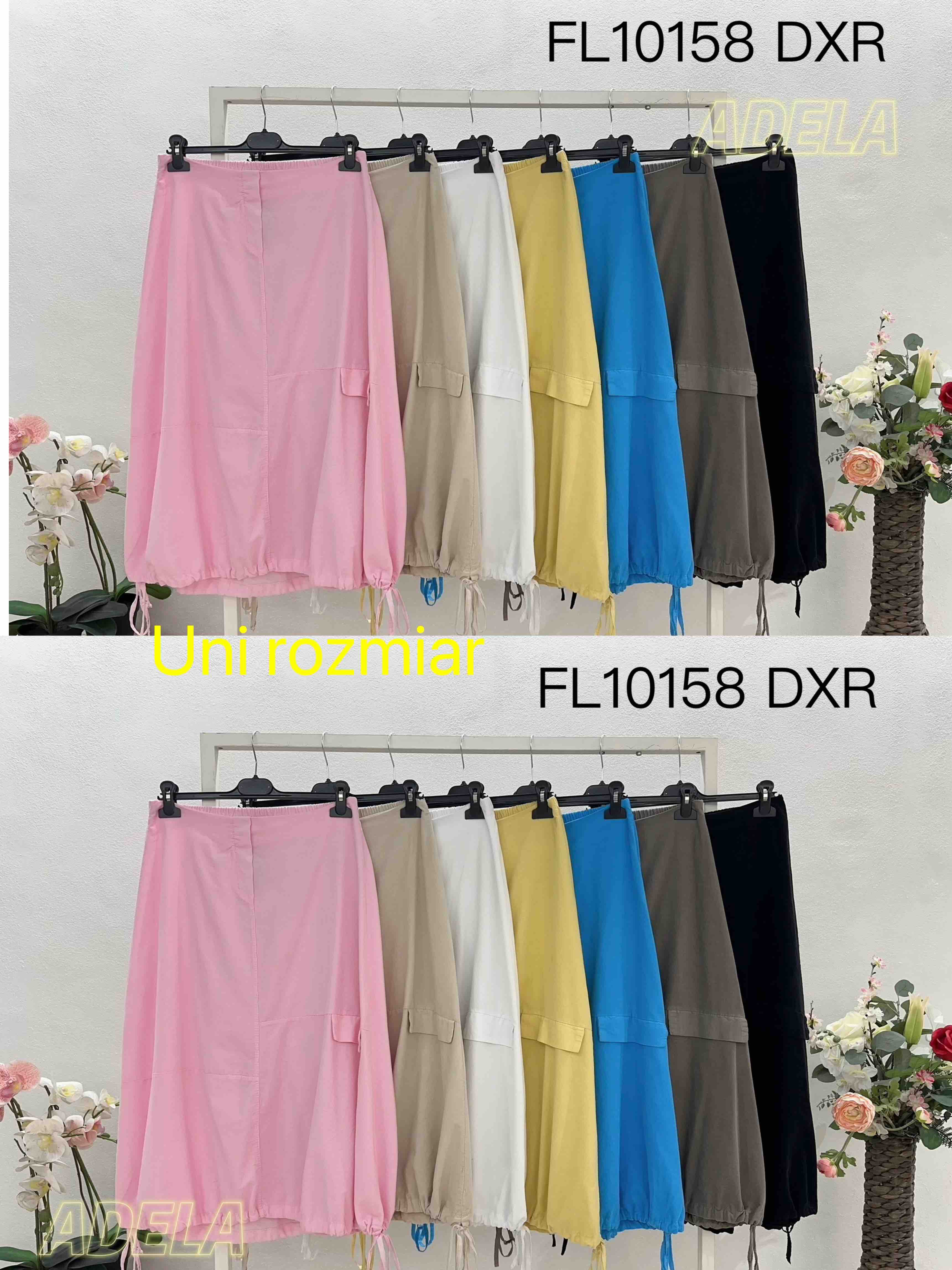 Spódnica damskie wloskie , Size uni, paczka 6szt ,mix kolor