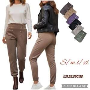 Spodnie damskie,size s/m-l/xl, paczka 12szt ,mix kolor