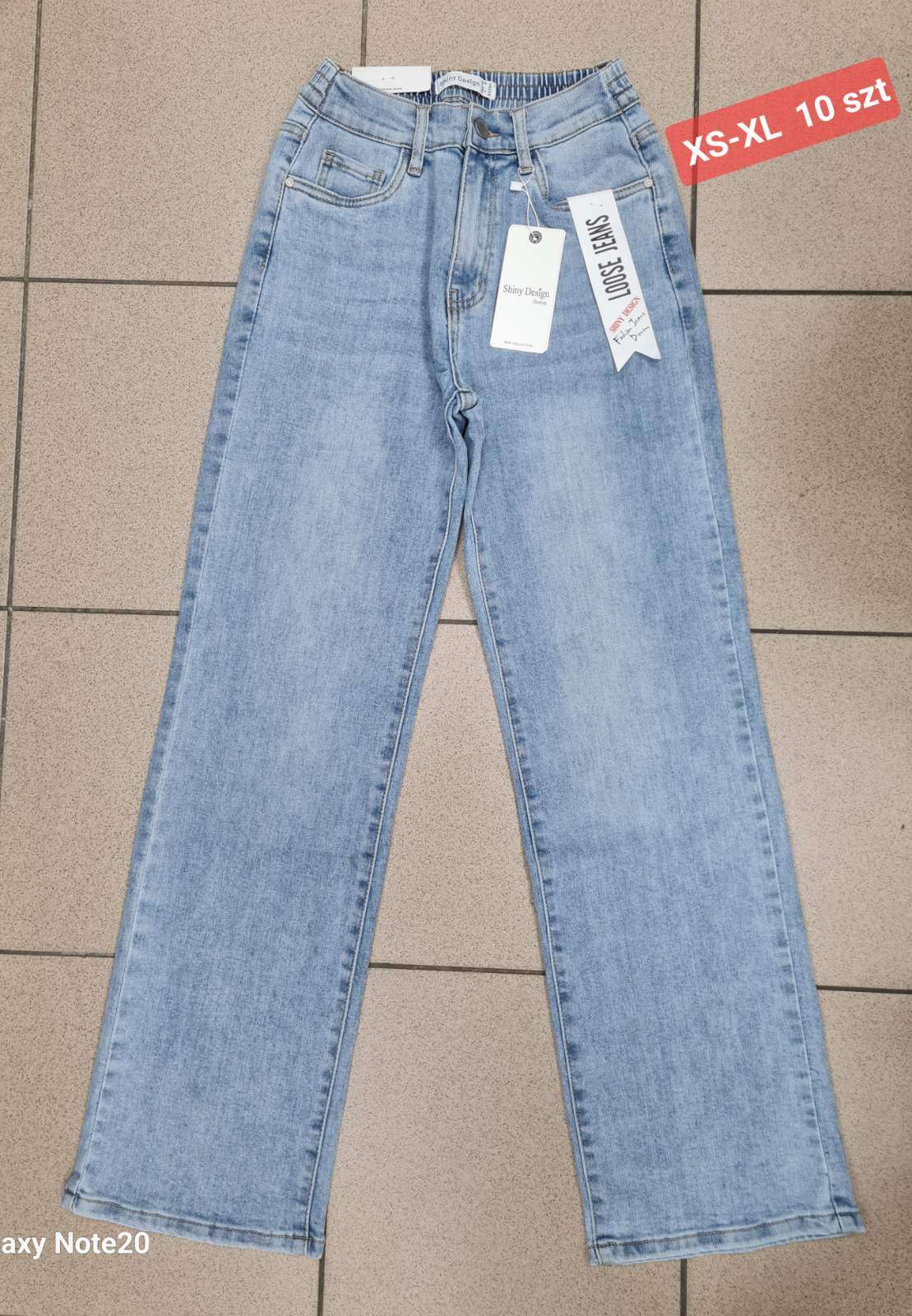 Jeansy  damskie, Size xs-xl, paczka  10szt ,1kolor