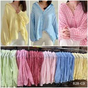 Koszule  Damskie  WŁOSKA  , Size uni, paczka  6szt ,mix kolor