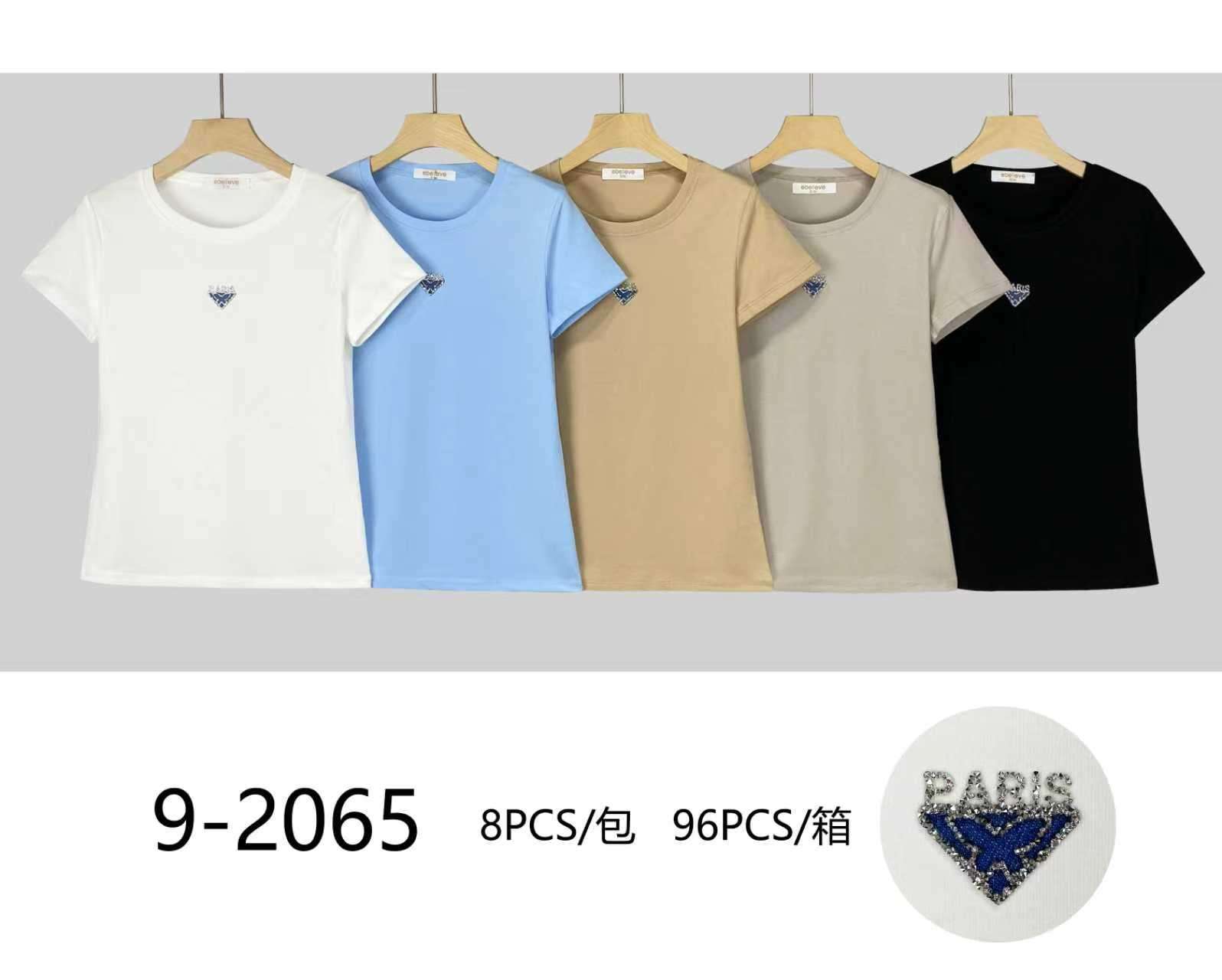 Bluzki damskie, Size uni, paczka  8szt ,mix kolor