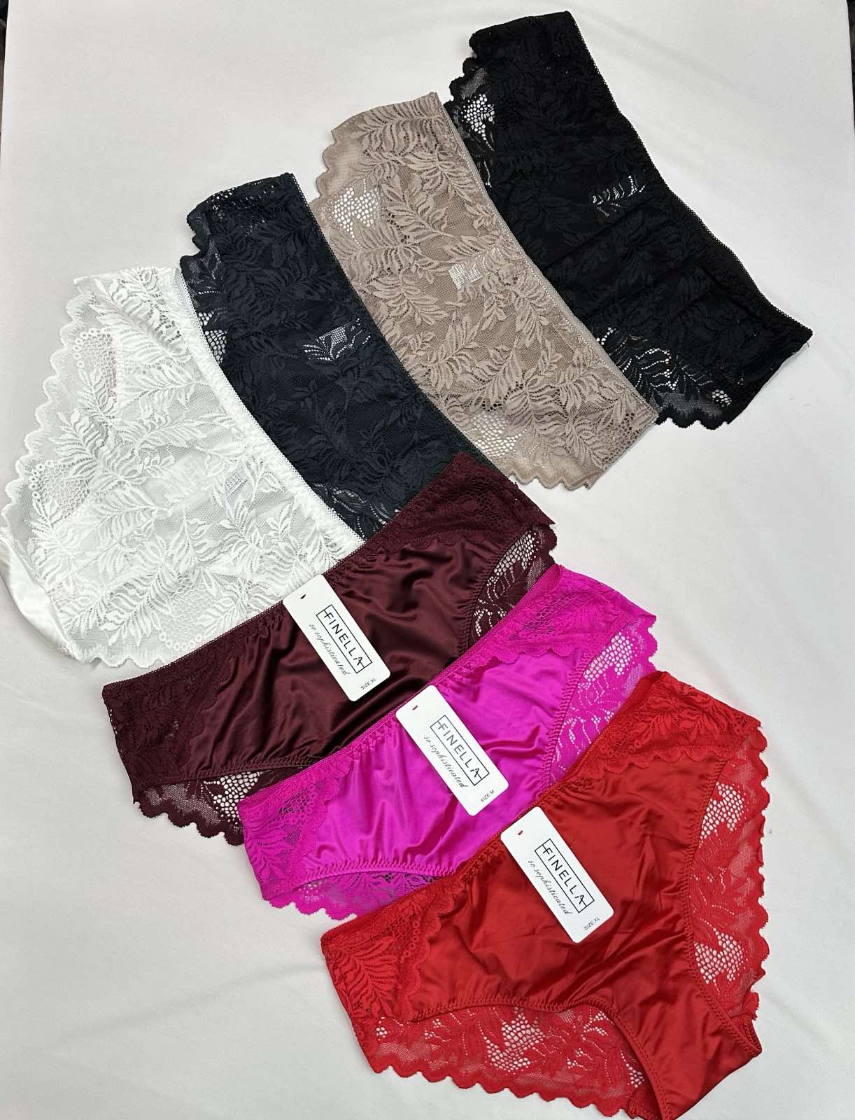 Majtki damskie,size m-xl, paczka 24szt ,mix kolor