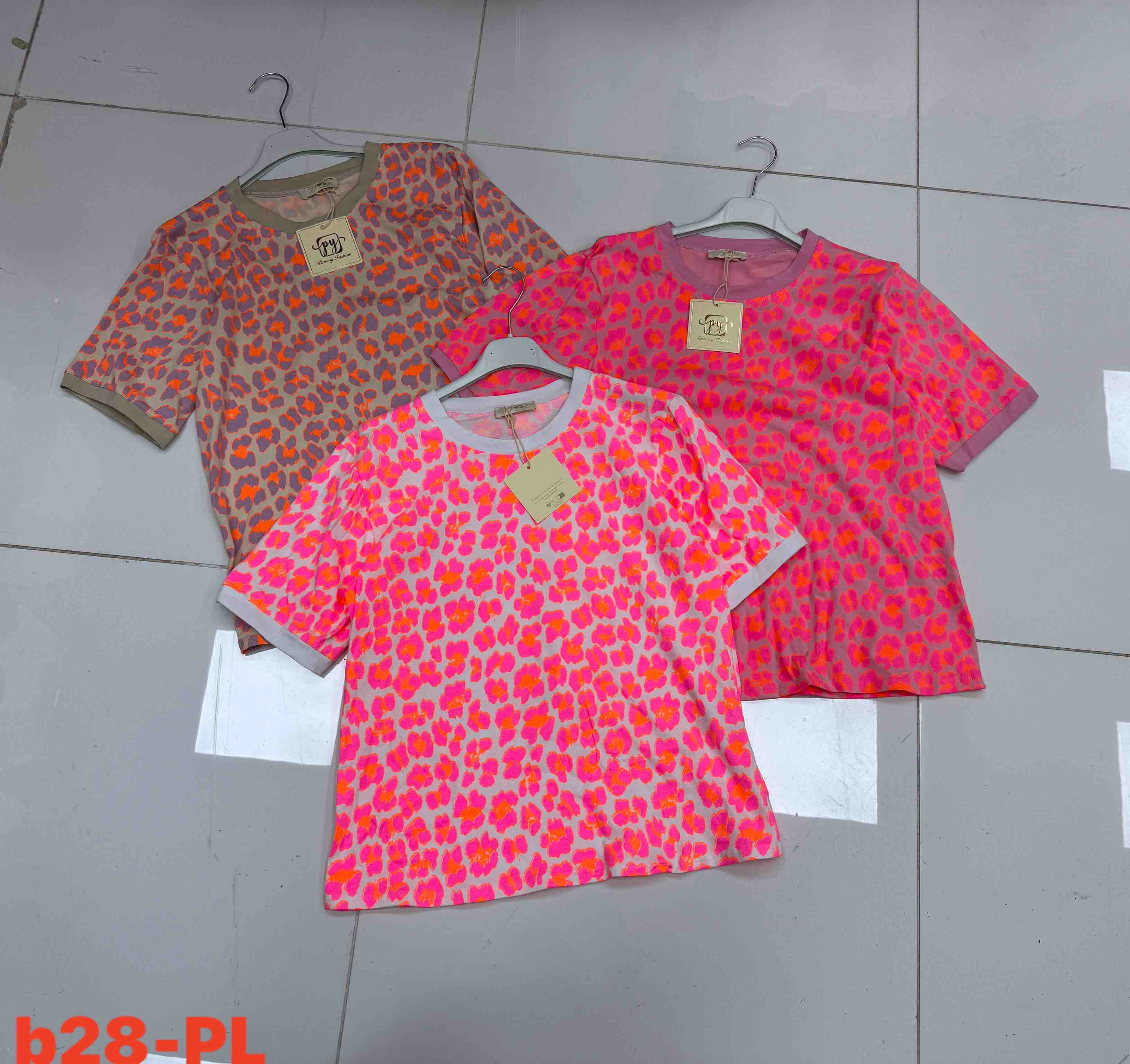 Bluzki  Damskie  WŁOSKA  , Size uni, paczka  6szt ,mix kolor