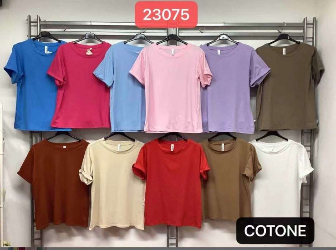 Bluzki  Damskie  WŁOSKA  , Size uni, paczka  6szt ,mix kolor