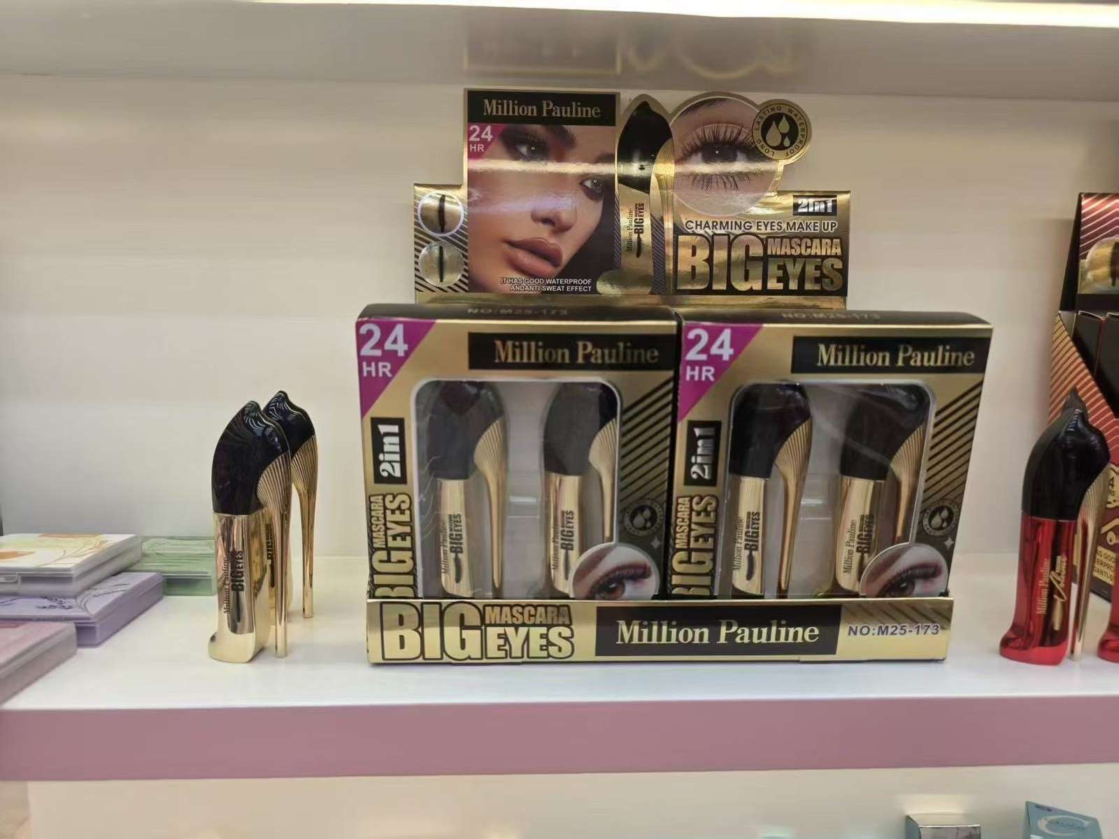 TUSZ DO RZĘS BIG EYES 2W1 – MILLION PAULINE (24H) (12szt/Paczka )