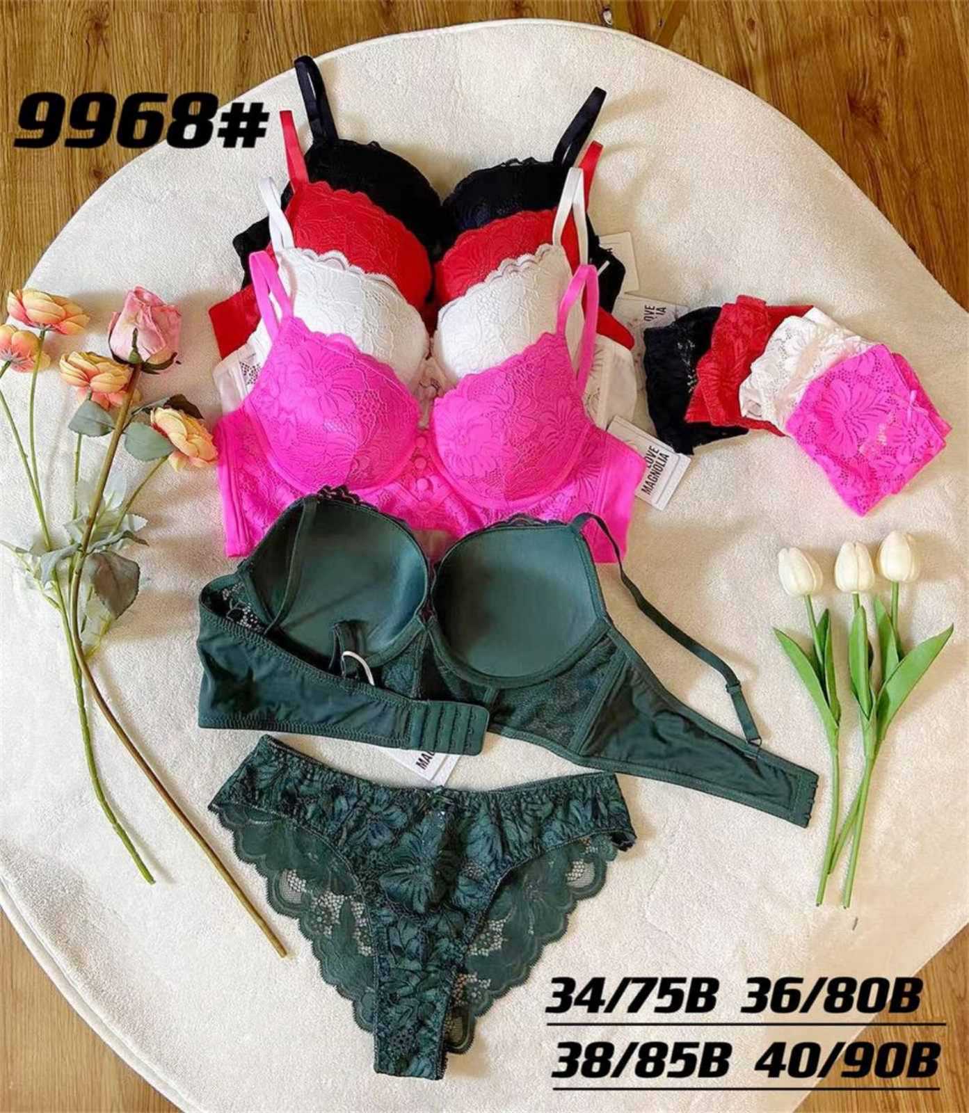 Komplet Bielizny damskie,size 34-40, paczka 6szt , 1kolor