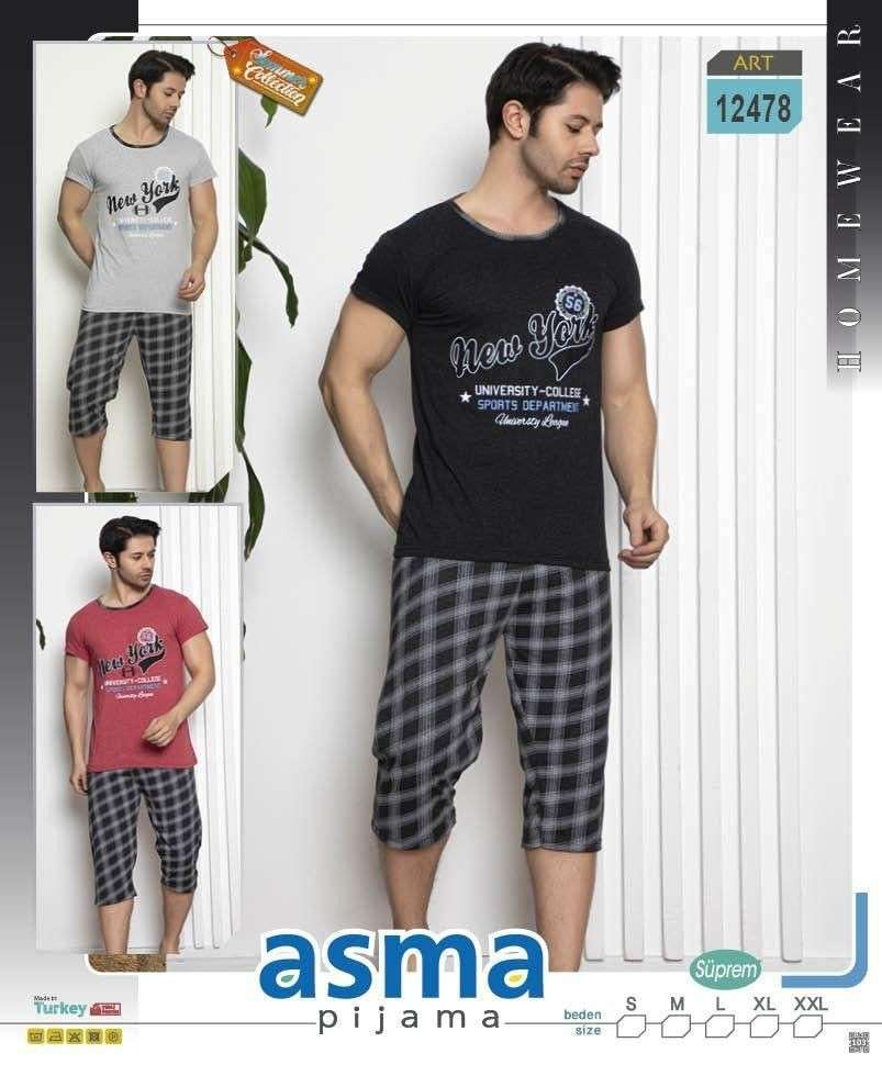 Piżama MĘSKIE , Size s-2xl, paczka 10szt ,mix kolor