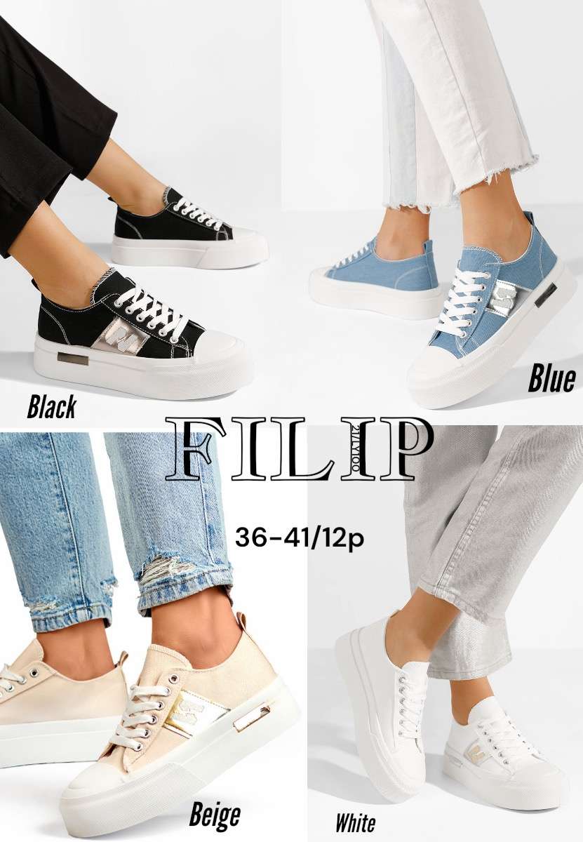 Buty Sportowe Damskie (36-41, 12par)