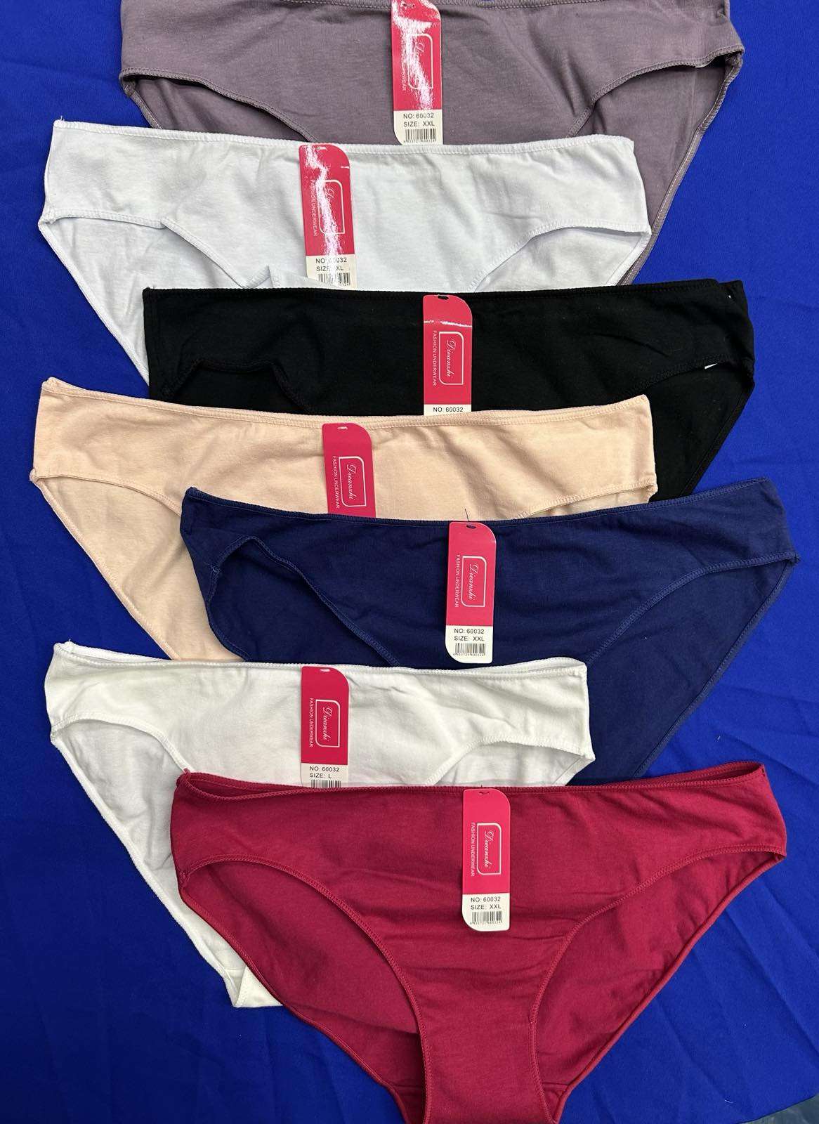 Majtki damskie,size m-2xl, paczka 24szt ,mix kolor