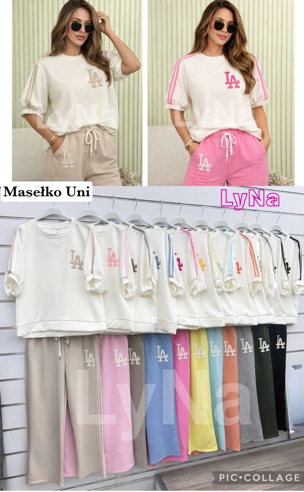 Komplety  Damskie wloska  , Size uni, paczka  6szt ,mix kolor