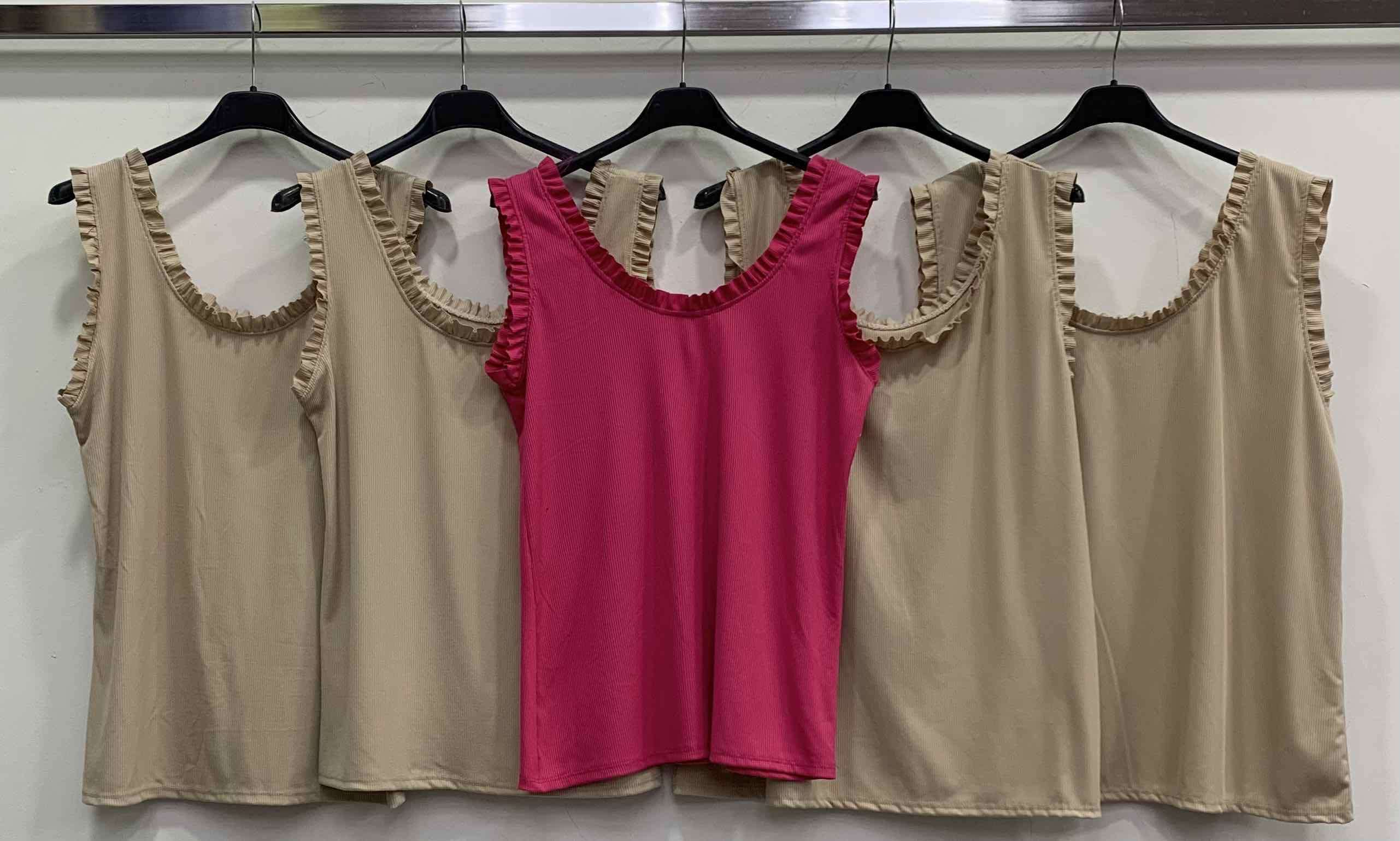 Bluzki  Damskie  , Size uni, paczka  6szt ,mix kolor