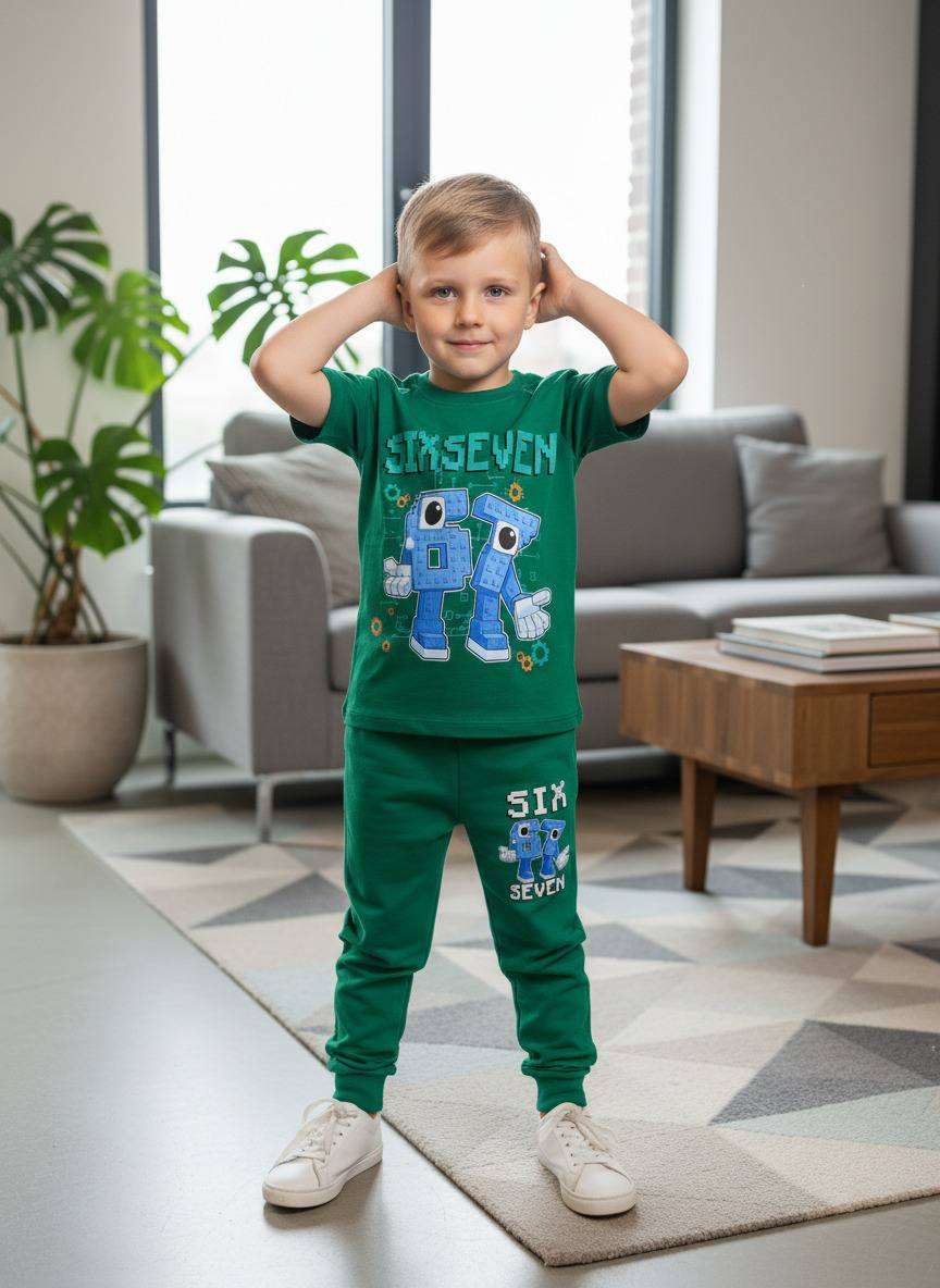 Komplety DZIECIĘCA tureckie, Size 3-10lat, paczka  5szt ,1kolor