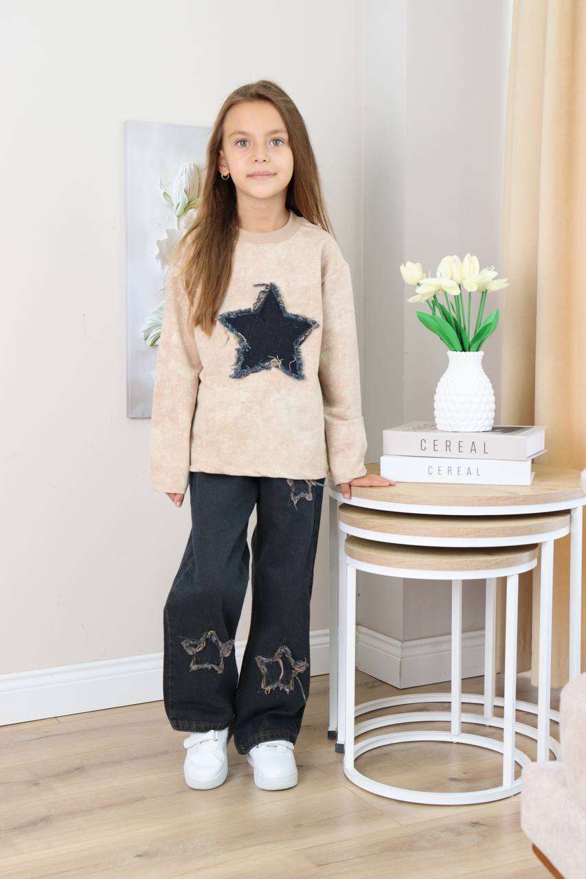 Komplety DZIECIĘCA tureckie, Size 3/4-9/10lat, paczka  5szt ,1kolor